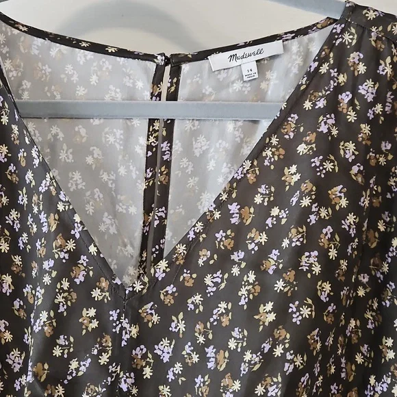 Madewell Patterned Women's Dress - Picture 2 of 5